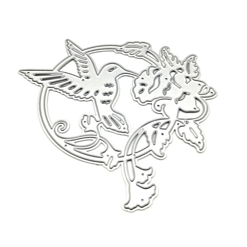 

Bird Flower Metal Cutting Dies Stencil DIY Scrapbooking Album Paper Card Template Mold Embossing Decoration