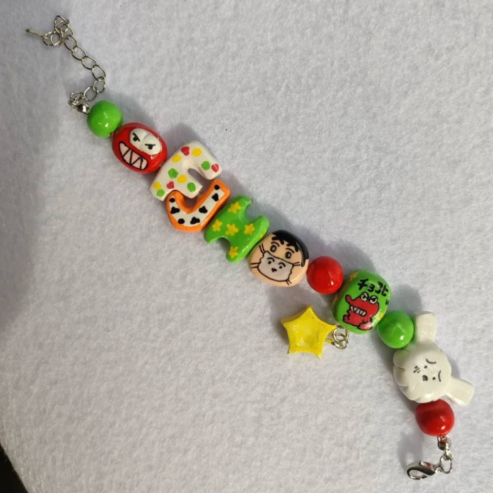 

Кавайные карандаши Shin-Chan плюшевые Мультяшные милые куклы глиняный браслет на заказ аниме плюшевые игрушки для девочек подарок на день рождения