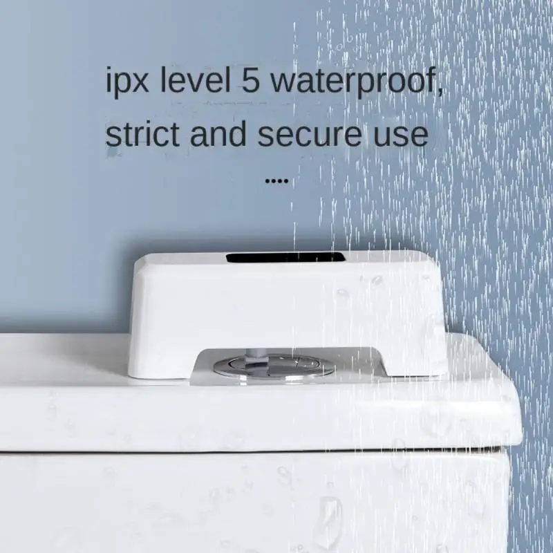 

IR Sensing Toilet Flush Sensor Toilet Motion Smart Automatic Flush Button Touchless Toilet Flush Aid On-Touch Flush Valve Switch