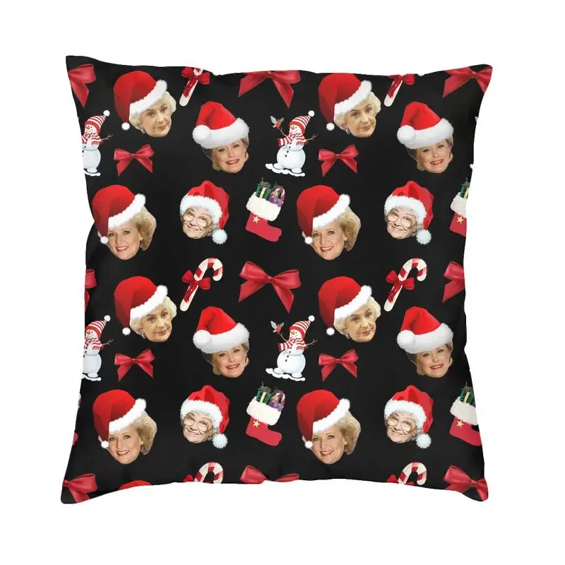 

Золотые девушки Рождественский узор наволочка Sitcom TV Series Декоративная Подушка Чехол для гостиной модная Подушка Чехол домашний декор