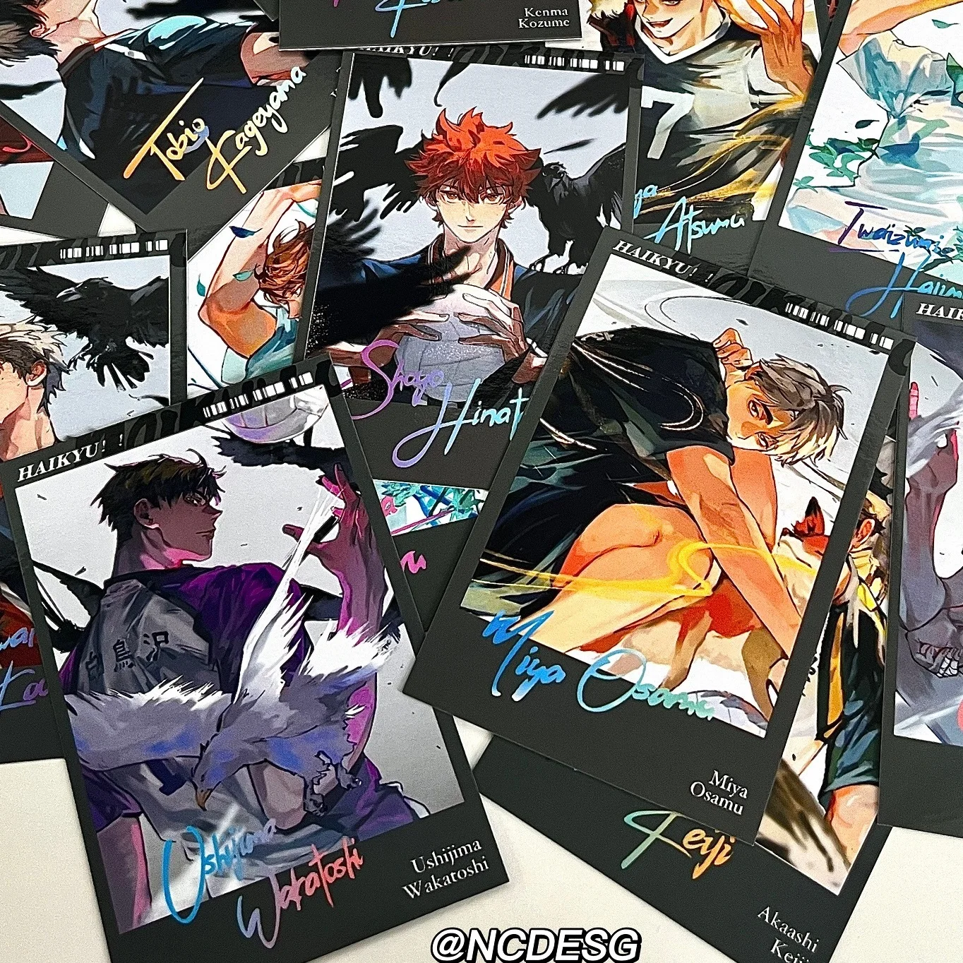 

15Pcs/Set New Arrive High Kyuu!!/HQ!!/Nisekyuu!!/Haikyuu!! Animal Series Polaroid Photos Shouyou/Tobio Small Card Gift Pacakge