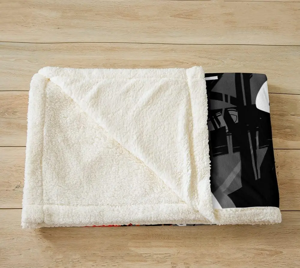 Плюшевое одеяло для баскетбола игровое Спортивное флисовое покрывало кровати