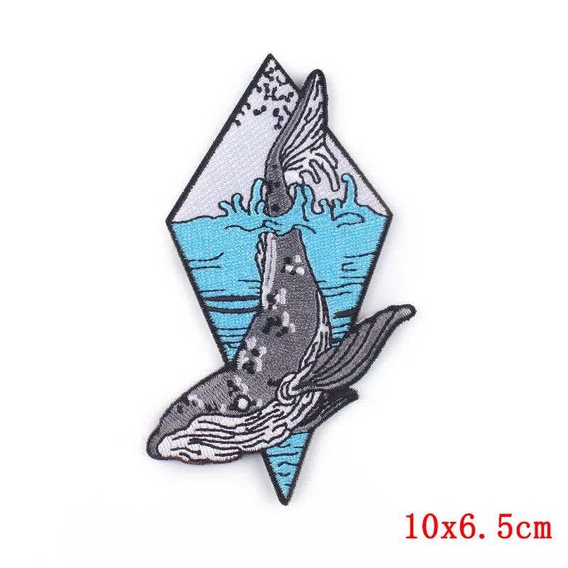 5 шт./набор термоклейкие нашивки Змея