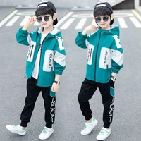 boys suit coatpants cotton 2pcssets%c2%a02022 red spring autumn thicken high quality sports sets kid baby children clothing