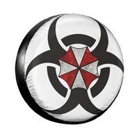 umbrella corps corporation spare tire cover case bag pouch video game wheel covers for jeep hummer