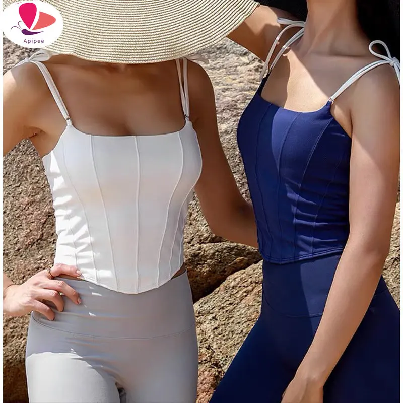 

APIPEE женский атласный сексуальный корсет с квадратным вырезом, женский ремень, бюстье, майка, белая 2023 одежда в стиле Харадзюку Y2k