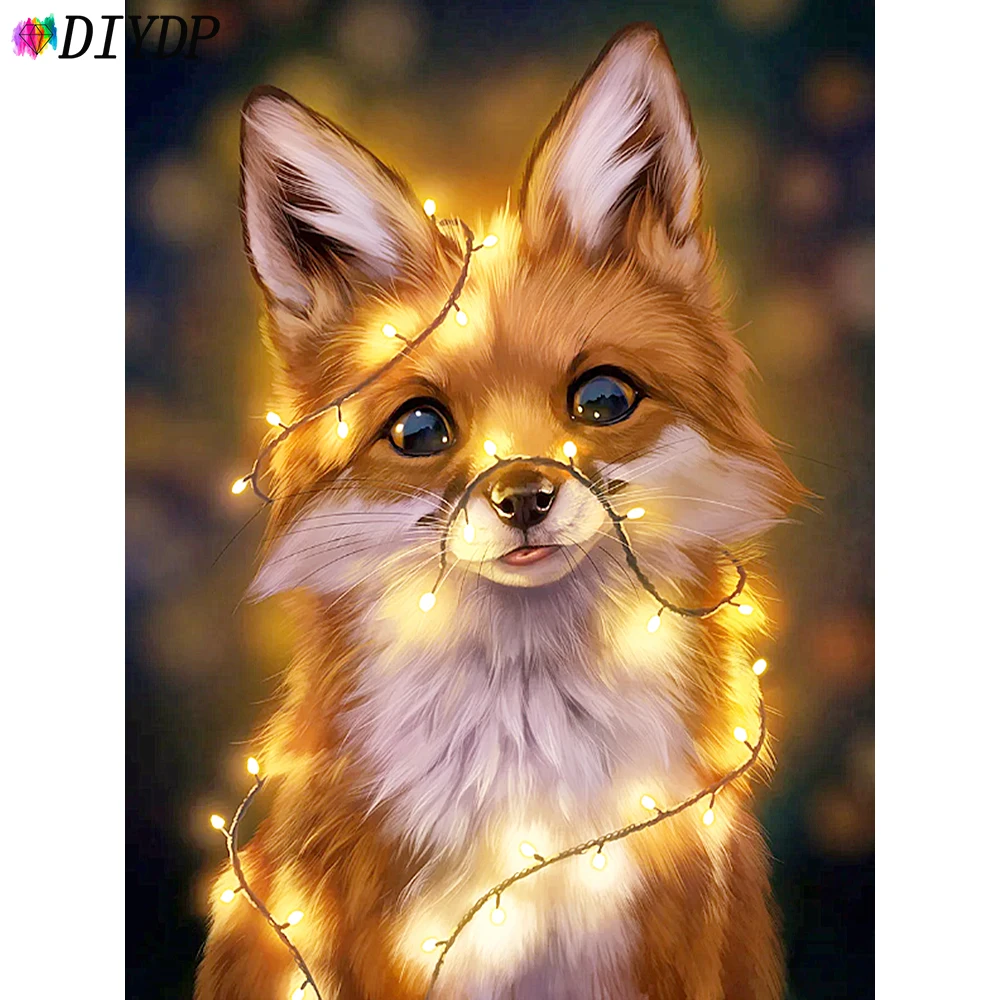 

Набор для алмазной вышивки «Лиса», 5D