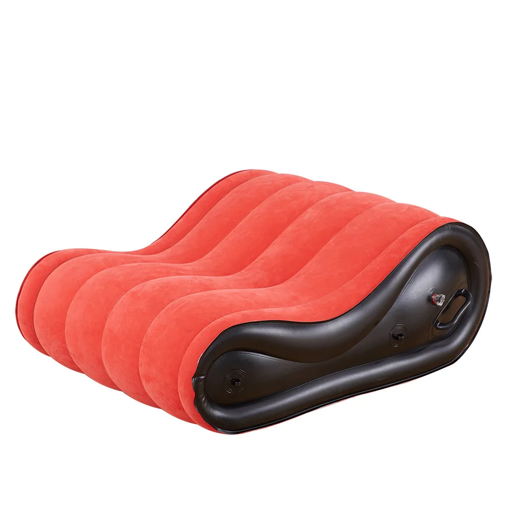 94*74cm Multipurpose Inflatable Sofa Bed Comfortable Back Cushion Adult Sex Lounge Chair