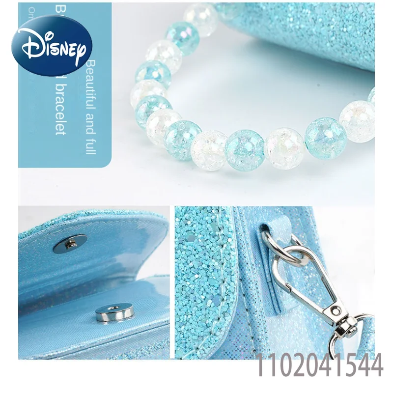 Disney Princess Frozen Crossbody Bags Cute Western Style Tote Bags Luxury Designer Coin Purse for Girls Kids Free Shipping