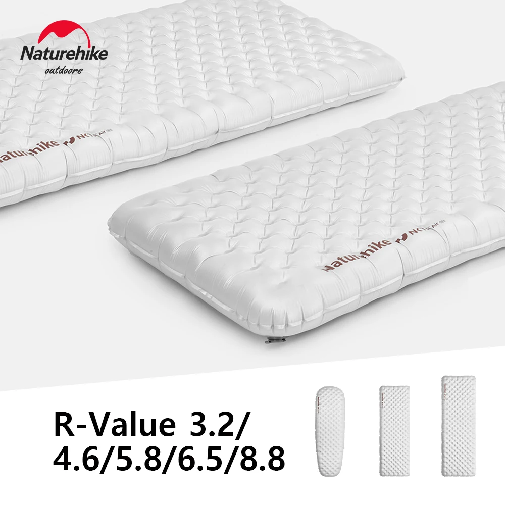 Надувной коврик Naturehike 3,2/4,6/5,8/6,5/8,8 R Value | AliExpress