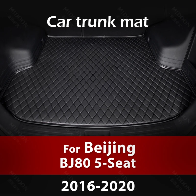 

Автомобильный коврик для багажника для Beijing BJ80 5-Seat 2016 2017 2018 2019 2020 пользовательские автомобильные аксессуары автомобильное украшение интерьера