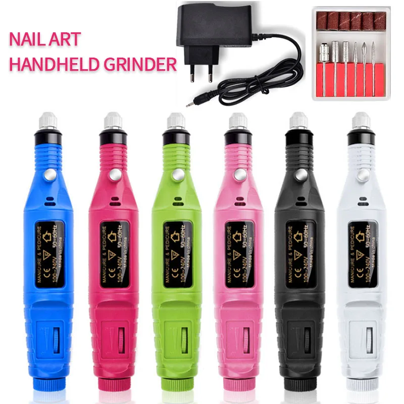 

Профессиональная машинка для аппаратного маникюра HALAIMAN, 1 набор