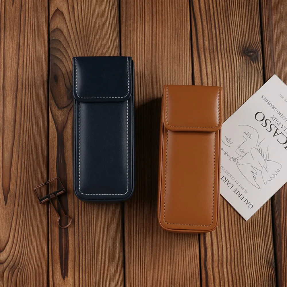 

Japan Style Anti-compression PU Large-capacity Glasses Case Sunglasses Storage Box Flip-top Sunglasses Case