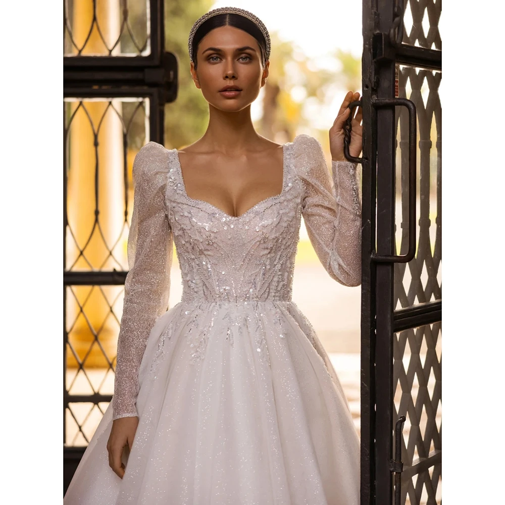 Романтическое свадебное платье с вырезом в форме сердца винтажное