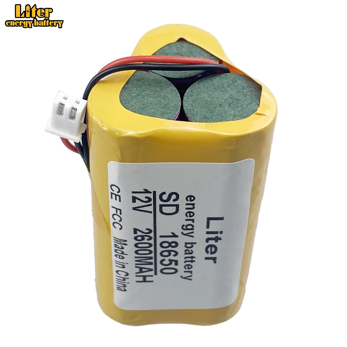 

12V 18650 Lithium Battery Pack 3S1P 2.6ah 2.8ah 3ah Fishing LED Light Bluetooth Speaker 12.6V Emergency DIY batteries with PCB
