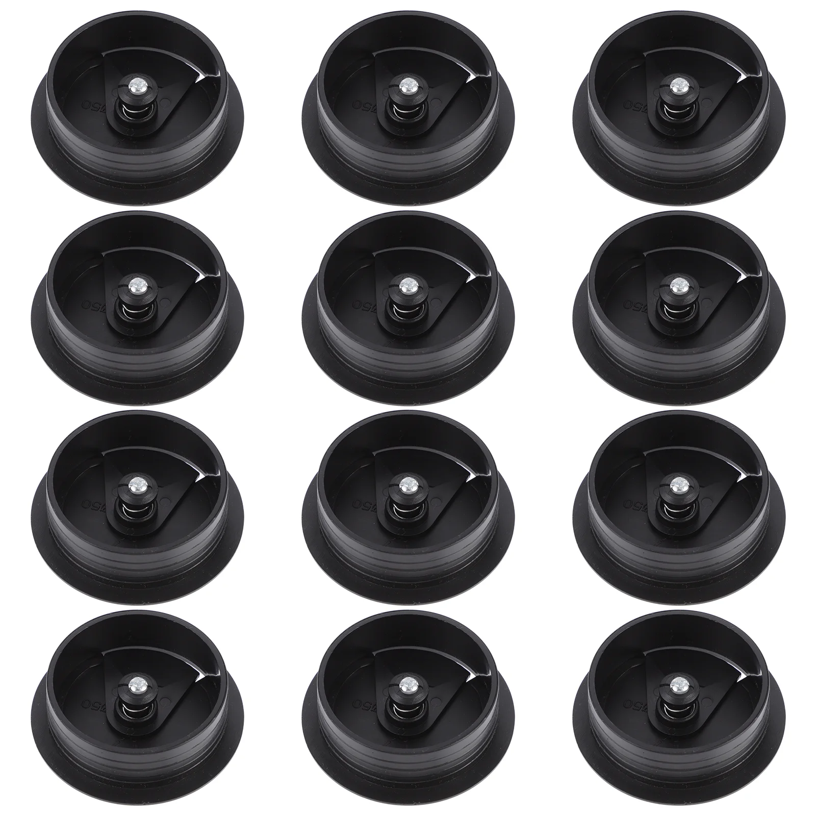 

Cable Grommet Cord Desk Hole Cover Wire Organizer Grommets Black Flexible Computer Table Managing Port Countertopmanagement Pc