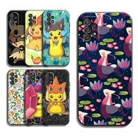 pokemon pikachu phone cases for samsung galaxy a51 4g a51 5g a71 4g a71 5g a52 4g a52 5g a72 4g a72 5g back cover coque funda