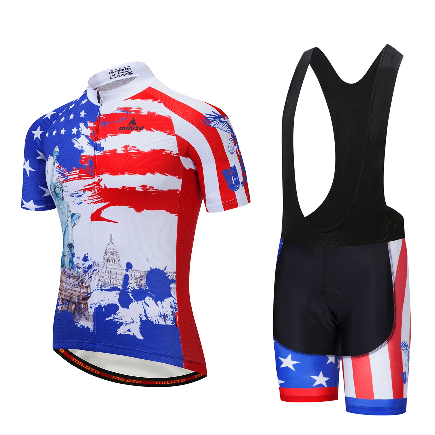 

MILOTO Team Cycling Jersey Set 2022 Man Summer MTB Race Cycling Clothing Short Sleeve Ropa Ciclismo Outdoor Riding Bike Uniform