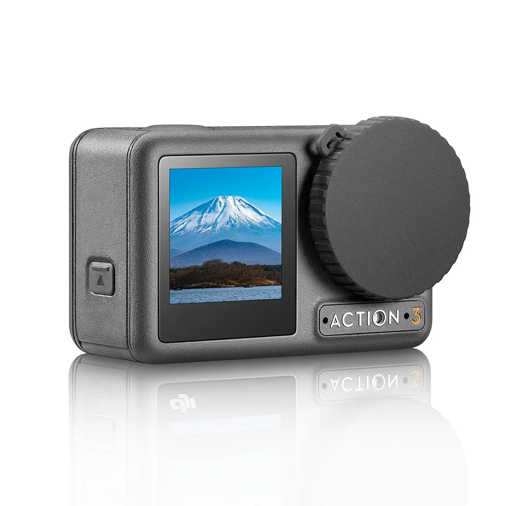 

For DJI ACTION 3 Sports Camera Lens Protective Cover Dust and Fall Resistant Lens Cover