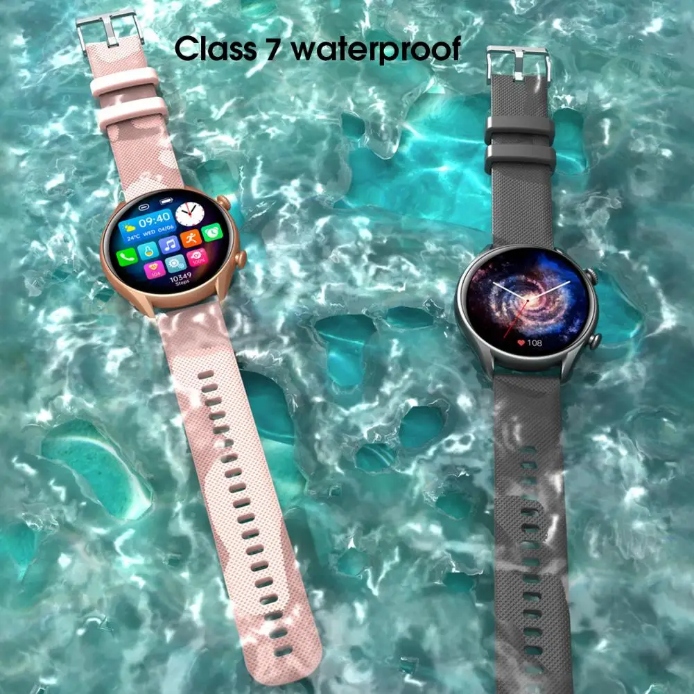 

Useful Full Touch Screen Digital Watch Comfortable to Wear Women Men BT Calling Sports Smart Wristwatch Information Push