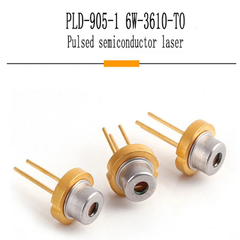 

2 PCS Pulsed Semiconductor Laser Diode Laser Wavelength 905nm Infrared Laser Transmitter Suitable for Measuring Instruments