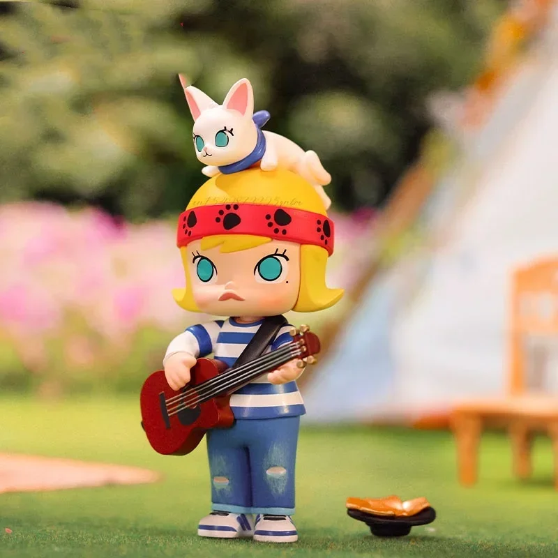 Фото POP MART MOLLY Imaginary Wandering Series: Коллекционные фигурки-сюрпризы (Blind Box) — Милая фигурка-модель, подарок на день рождения №4