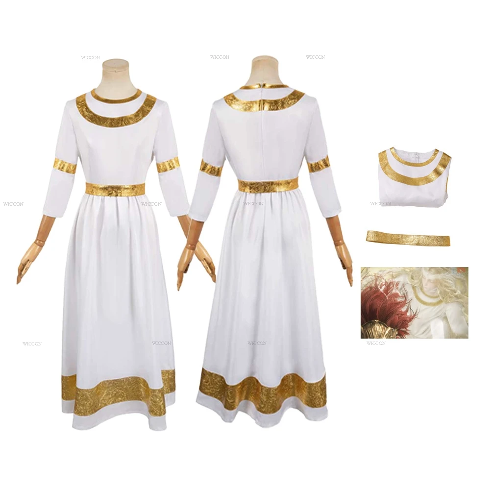 Game Witch Miquella Cosplay Costume Wig Women Roleplay Anime Style Dress Magic Role Playing Halloween Party Outfit Shadow