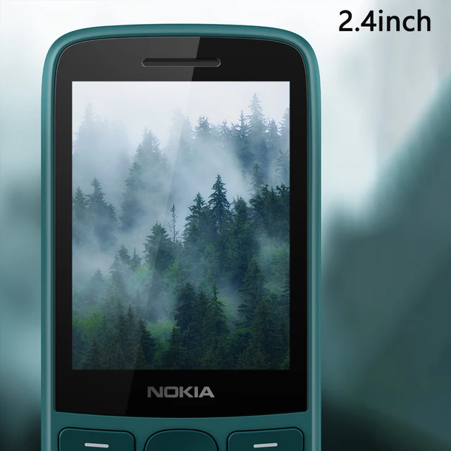 New and Original Nokia 215 4G Mobile Phone Multilingual Dual SIM 2.4 inch Cards FM Radio 1150mAh Feature Mobile Phone 5