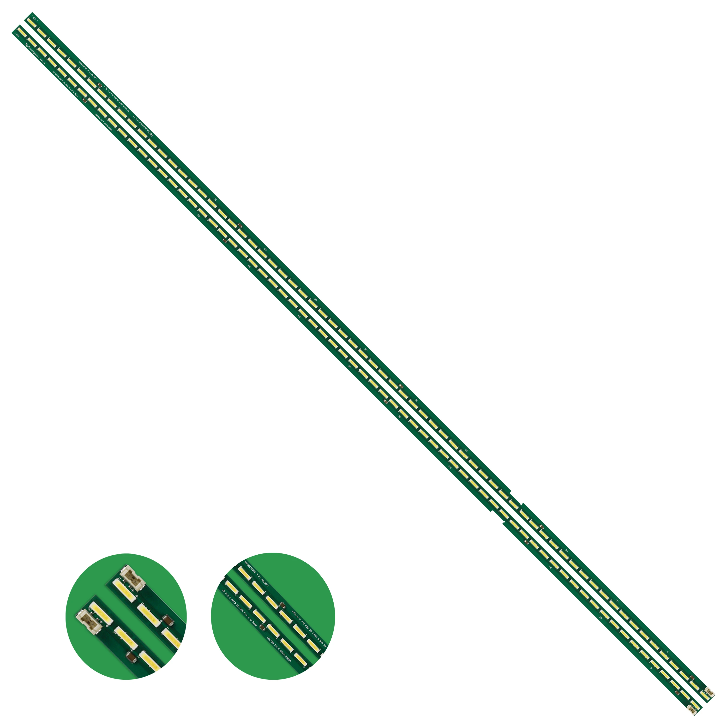 Светодиодная лента для LG 65UH6030 65UF6450 65UH617Y 65UF680V 65UH617V 65UH6030 65UF6800 65UH6150 65UH615V 6922L-0143A 6916L-2305A 2306A