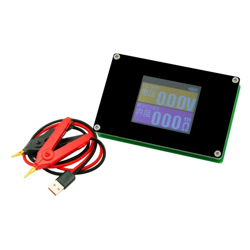 Тестер аккумулятора 4-проводной Измеритель сопротивления миллиом переменного