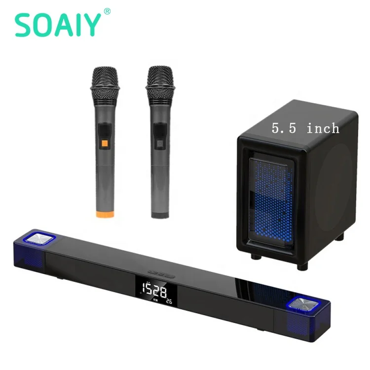 

K88 karoke soundbar powerful home theater system sound bar box karaoke subwoofer speaker