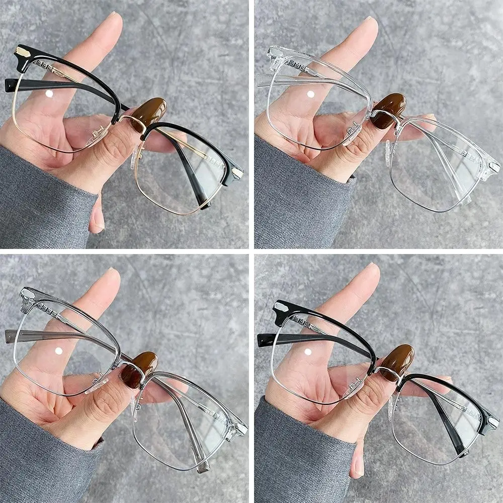 

Women Eye Protection Portable Durable Anti-Blue Light Glasses Ultra Light Frame Computer Goggles Oversized Eyeglasses