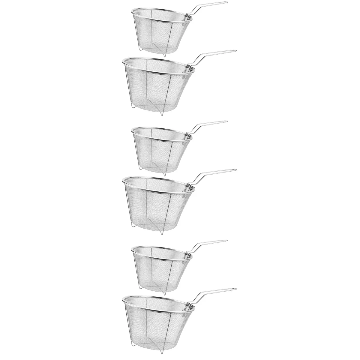 

Basket Strainer Fry Fryer Baskets Frying Noodle Chip French Spider Ladle Squareskimmer Chips Presentation Potato