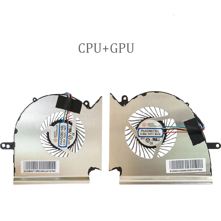 

New Original CPU Cooling Fan FOR MSI GE75 GP75 GL75 WE75 VR MS-17E2/E4/E5/E7 N417N414