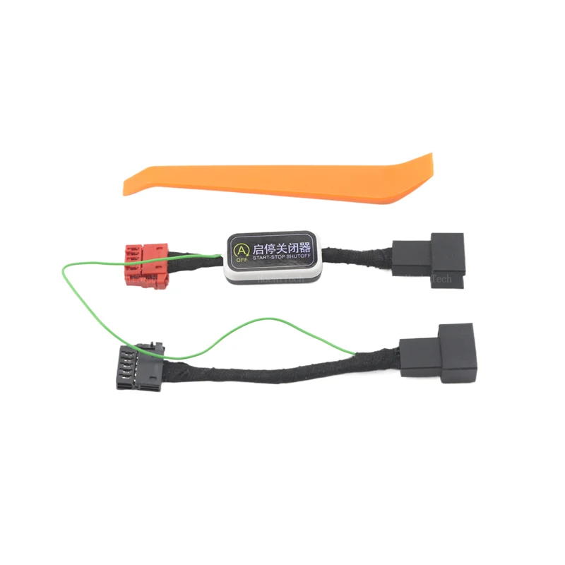 

Автоматическая система остановки, запуска двигателя, кнопка выключения, датчик управления, разъем, стоп-кабель режима памяти, кабель для Skoda Karoq 2017-2023