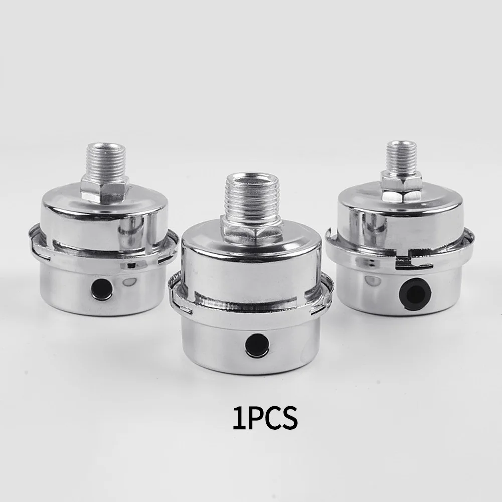 

1pcs 13/16/20mm Oil-free Air Compressor Parts Metal Intake Filter Noise Muffler Silencer Pneumatic Parts Replacement