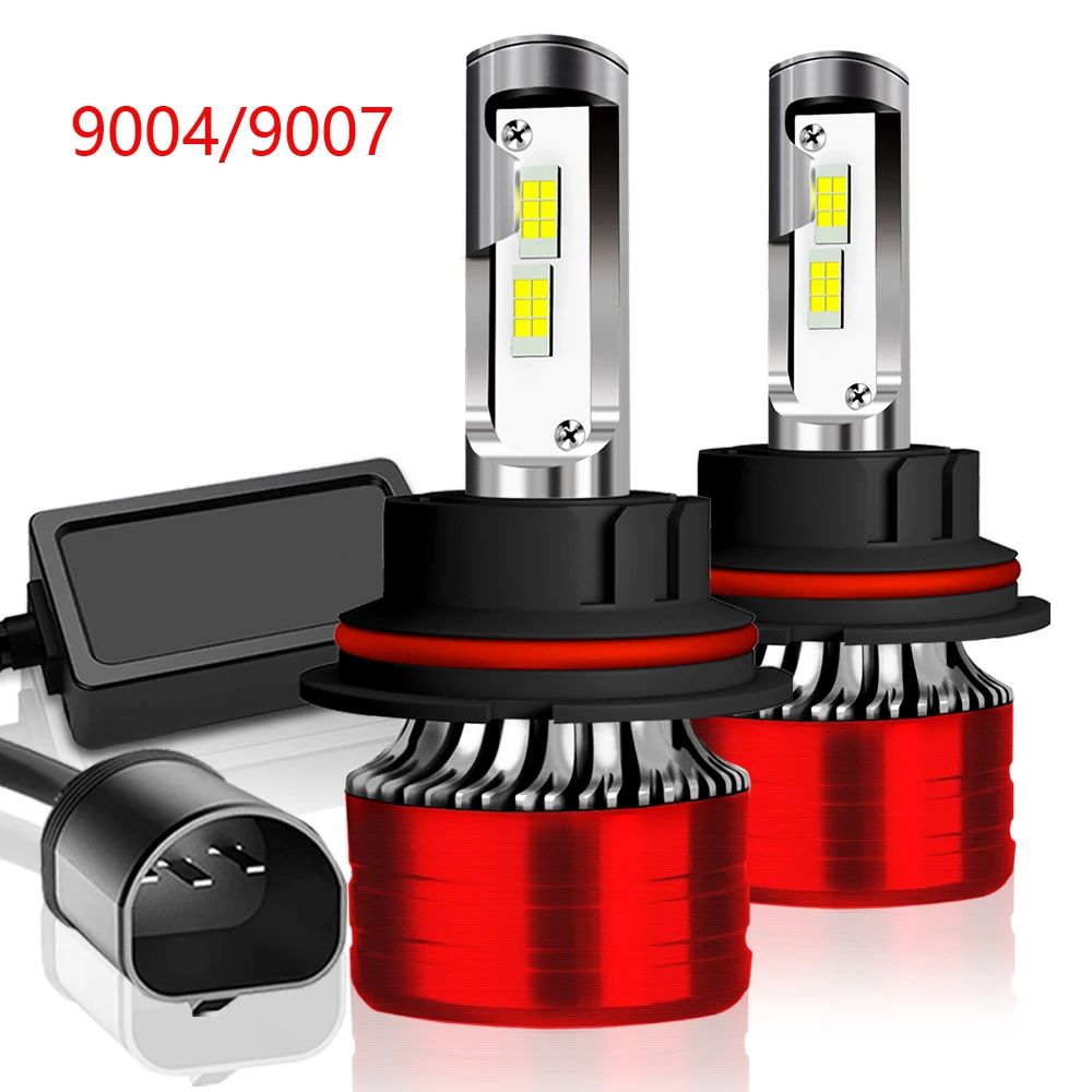 

LED H4 9003 HB2 Headlights H1 H3 H7 H11 H8 H9 9005 HB3 9006 HB4 9012 9008 H13 9004 HB1 9007 Headlamps Bulbs Car Lights 29W 12V
