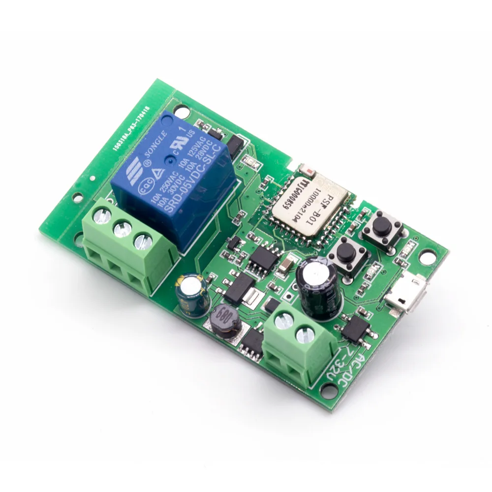 

Sonoff Smart WiFi Remote Control DIY Wireless Switch Universal Module DC5V 12V 32V self-locking Wifi Switch Timer for Smart Home