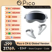 100% Original Pico 4 VR Headset All-In-One Virtual Reality Headset Pico4 3D VR Glasses 4K+ Display For Metaverse & Stream Gaming