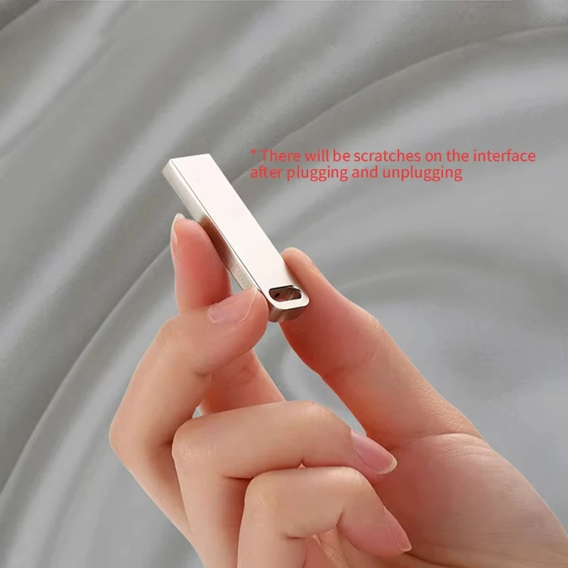Фото Высокоскоростная USB 3.0 флешка из металла, миниатюрная, для автомобиля, 128 ГБ, 256 ГБ, 512 ГБ, 1 ТБ, 2 ТБ №3