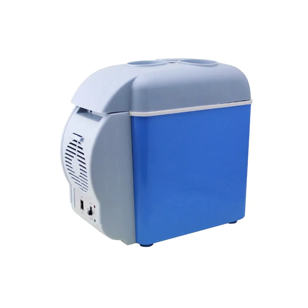 

12V 7.5L Mini Car Fridge Cooler and Warmer Box for Car Vehicle (Blue)