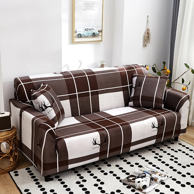 

Stretch Sofa Cover for Living Room, Dust-proof Durable 1Pcs,Modern Nordic Style,1/2/3/4-Seat