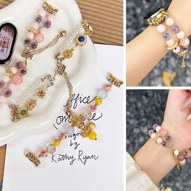 Ювелирные изделия на удачу металлический ремешок для Redmi Watch 4 роскошный браслет