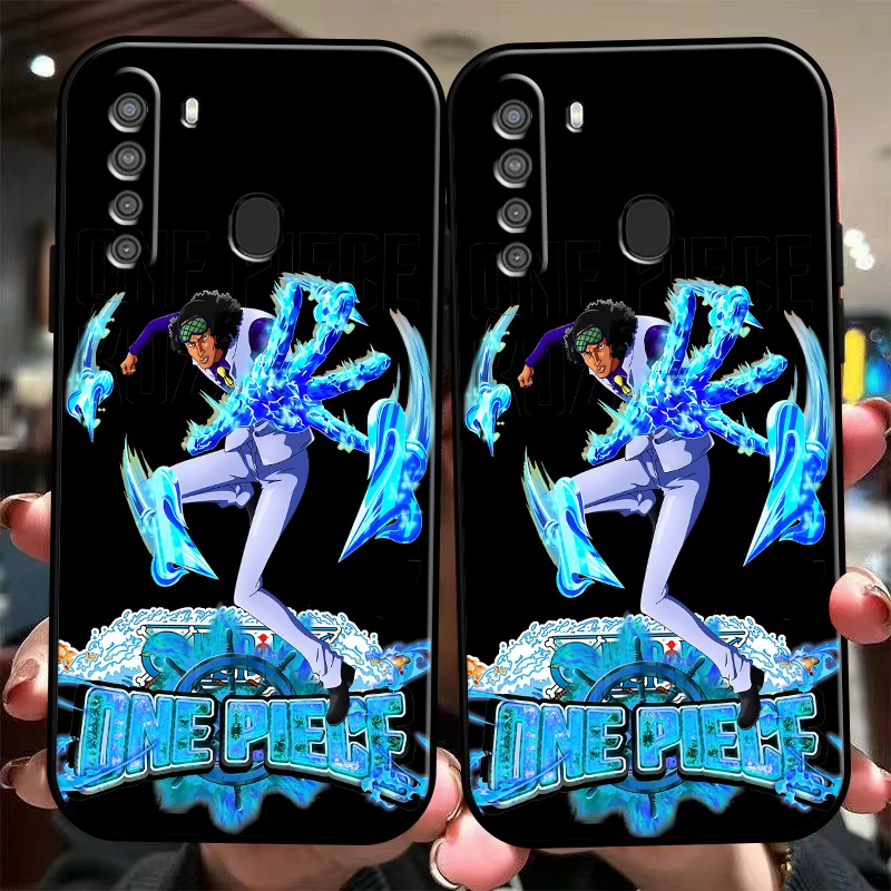 

Japanese Anime ONE PIECE Phone Case For Samsung Galaxy S20 S20FE S20 Ulitra S21 S21FE S21 Plus S21 Ultra Black Carcasa Funda