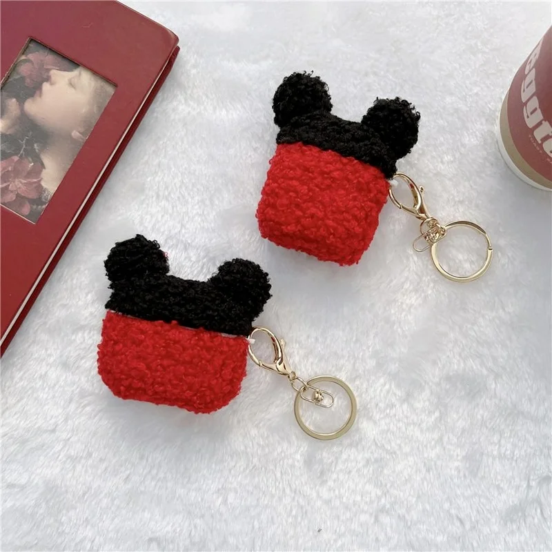 

Cartoon Plush Cute Mouse AirPods 3 Case Apple AirPods 2 Case Cover AirPods Pro Case IPhone Earphone Accessories Air Pod Case