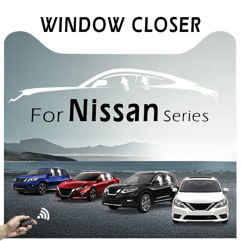 Фото Комплект для автоматического закрытия окон автомобиля для Nissan Qashqai, Versa, X-Trail, Sentra, Murano, Navara, Kicks, Leaf, Juke, Pulsar, Altima, Sunny, аксессуары №1
