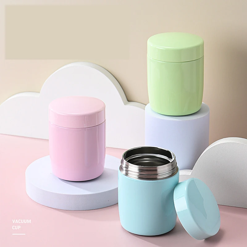 

Stewed Beaker 304 Stainless Steel Mini Outdoor Smoldering Cup 260ml Thermal Lunch Box Food Container