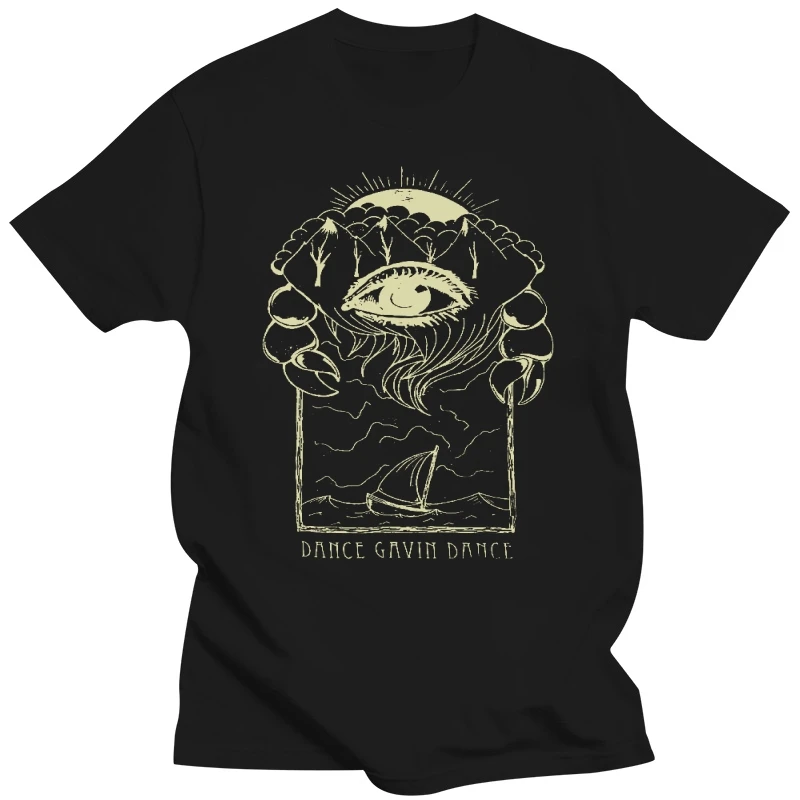 

Funny Men t shirt Women novelty tshirt Dance Gavin Dance Eye T-Shirt