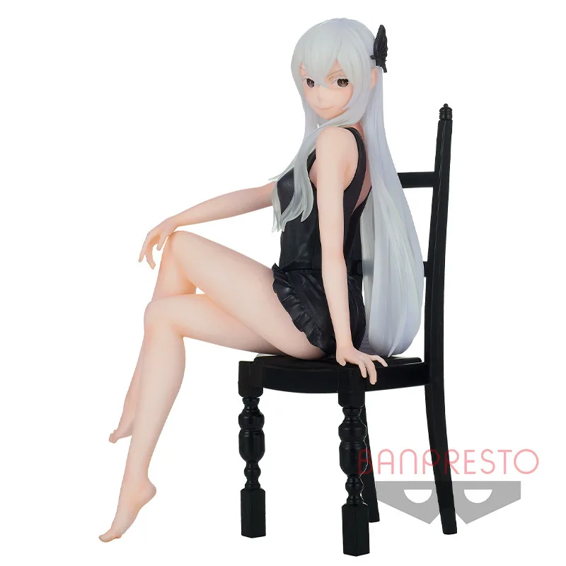 

21cm Original Banpresto Re Zero Echidna Relax Time Starting Life in Another World From Zero Action Doll Model Figure Toys