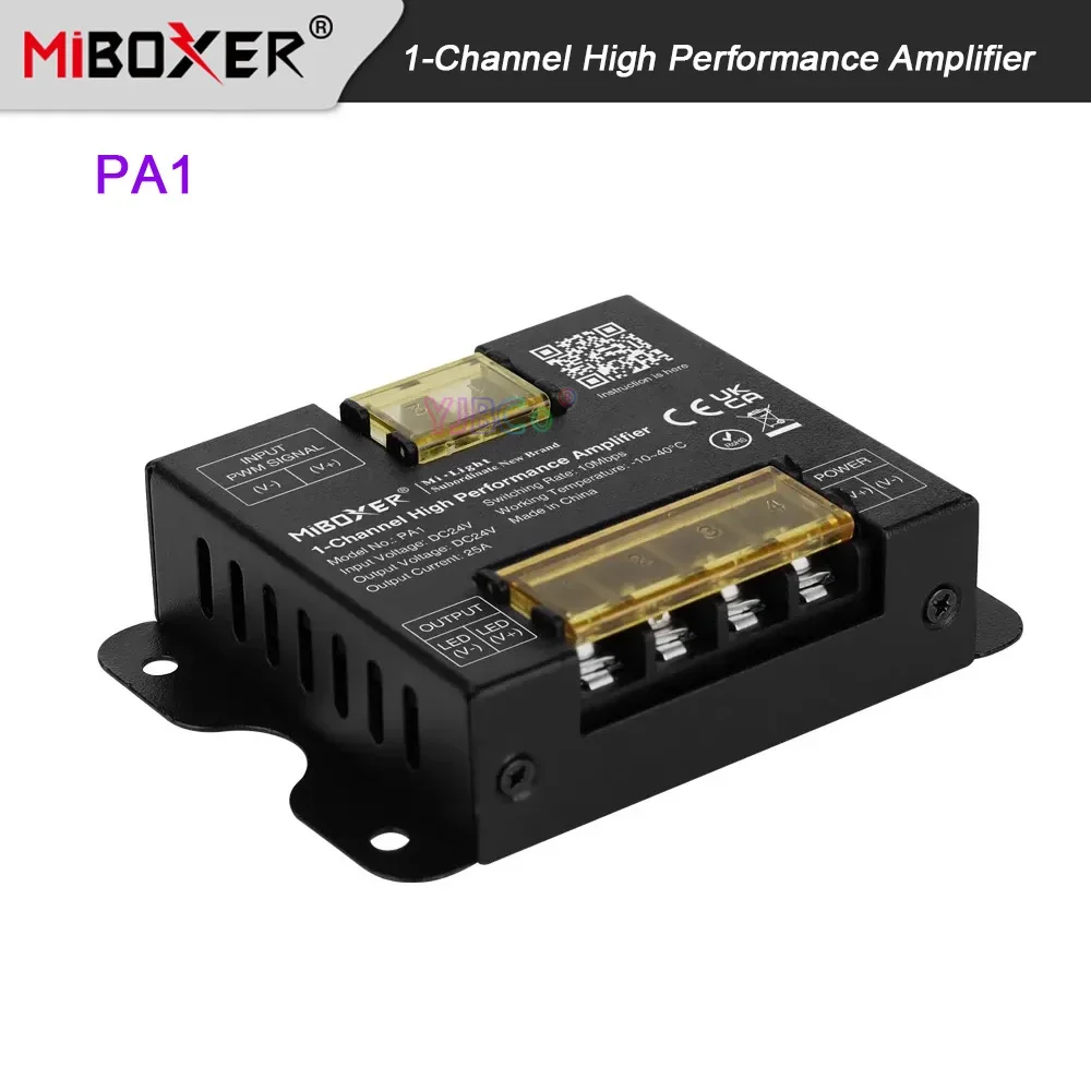 PA1 Miboxer 1-канальный светодиодный высокопроизводительный усилитель 24 в 25 А